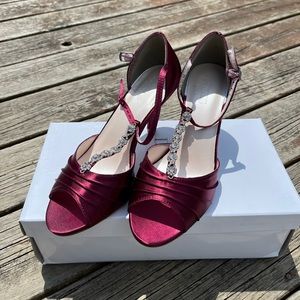David's Bridal Dyed Shoes 8